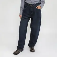 SYBILLA - Jean Balloon Tiro Alto Mujer