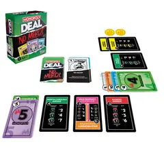 MONOPOLY - Juego de Cartas Hasbro Gaming Deal No Mercy