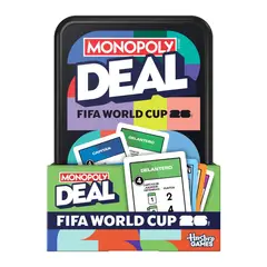 MONOPOLY - Juego de Cartas Deal Copa Mundial de la FIFA 2026