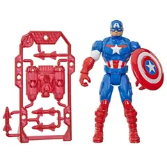 MARVEL - Figura de Acción Avengers ActionVerse Capitán América