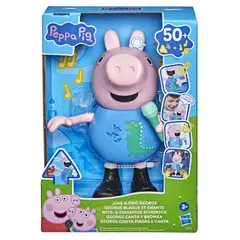 PEPPA PIG - Muñeca George Canta y Bromea