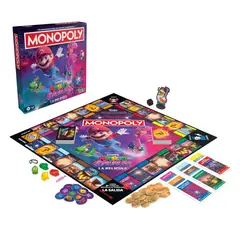 MONOPOLY - Juego de Mesa Hasbro Games: Super Mario Galaxy La Película