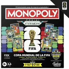 MONOPOLY - Juego de Mesa Panini Prizm: Copa Mundial FIFA