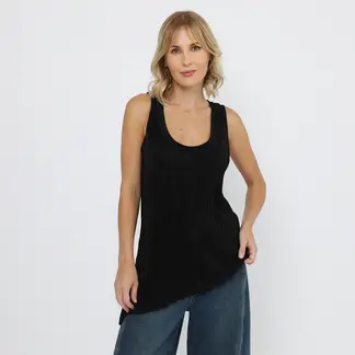 APOLOGY - Polo Largo Asimétrico Mujer x MiradaTrendy