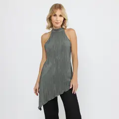 APOLOGY - Polo Halter Asimétrico Mujer x MiradaTrendy