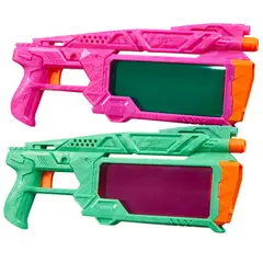 SUPERSOAKER - Lanzador de Agua Nerf Dunk-Fill Duo Super Soaker