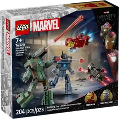 LEGO - 76320 Iron Man Y Maquina De Guerra Vs Drones De Hammer