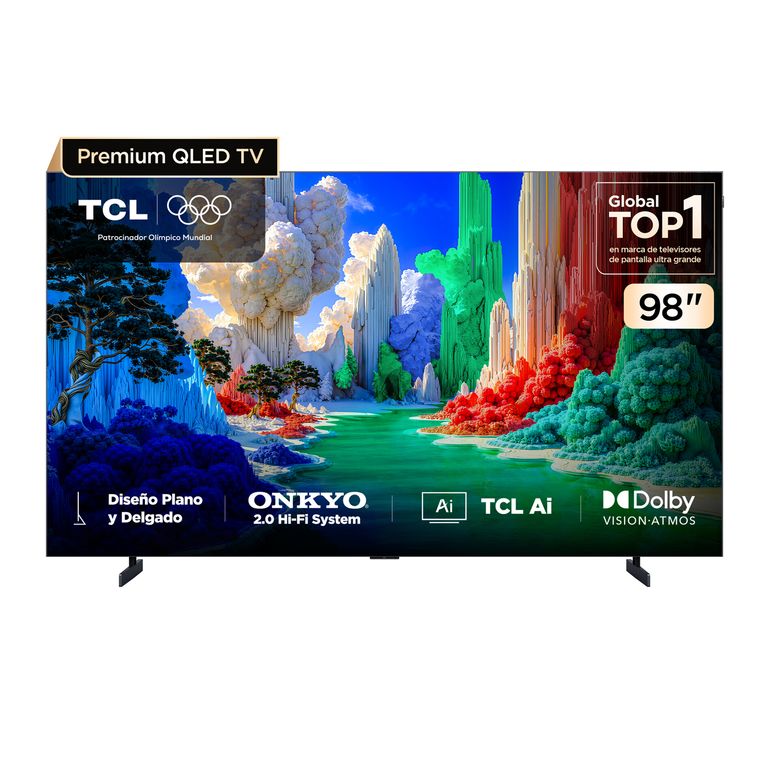 Televisor 98" Qled TV 98A400 4k Ultra HD Google TV - 144 Hz