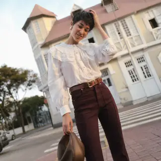 BASEMENT - Blusa Manga Larga Mujer x Donna Cattiva