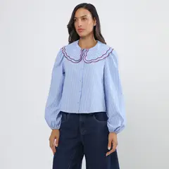 BASEMENT - Blusa Manga Larga Mujer x Donna Cattiva