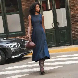 BASEMENT - Vestido Largo Mujer x Donna Cattiva