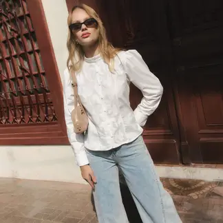 BASEMENT - Blusa Manga Larga Mujer x Donna Cattiva