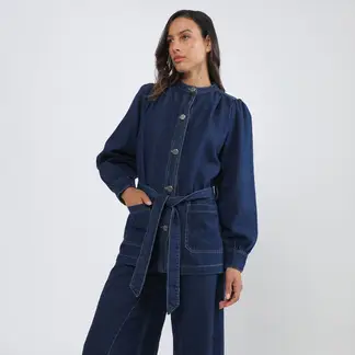 BASEMENT - Blusa Manga Larga Mujer x Donna Cattiva