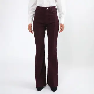 BASEMENT - Jean Flare Tiro Medio Mujer x Donna Cattiva