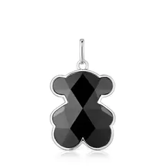 TOUS - Dije Colgante Plata 1ley Oso Onix