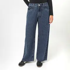 DENIMLAB - Jean Baggy Tiro Medio Mujer