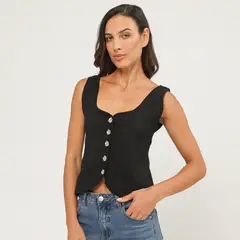 ELLE - Top Tejido Mujer