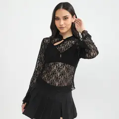 SYBILLA - Top Manga Larga Mujer