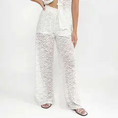 SYBILLA - Pantalón Wide Leg Mujer