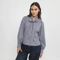 SYBILLA - Blusa Manga Larga Mujer