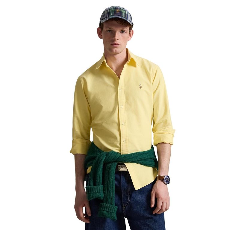Camisa manga larga Regular fit Hombre