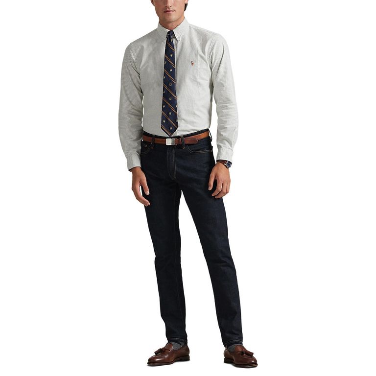 Camisa manga larga Regular fit Hombre