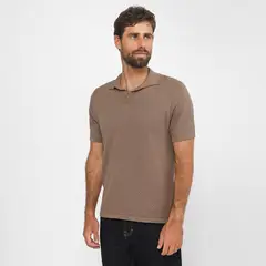 BASEMENT - Polo Tejido Manga Corta Hombre