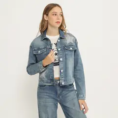 AMERICAN ABBEY - Casaca Denim Mujer