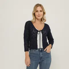 UNIVERSITY CLUB - Cardigan Mujer