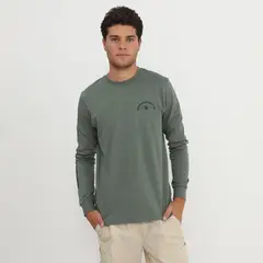 HUNTINGTON - Polo 100% Algodón Manga larga Hombre