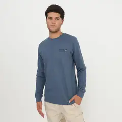 HUNTINGTON - Polo 100% Algodón Manga Larga Hombre