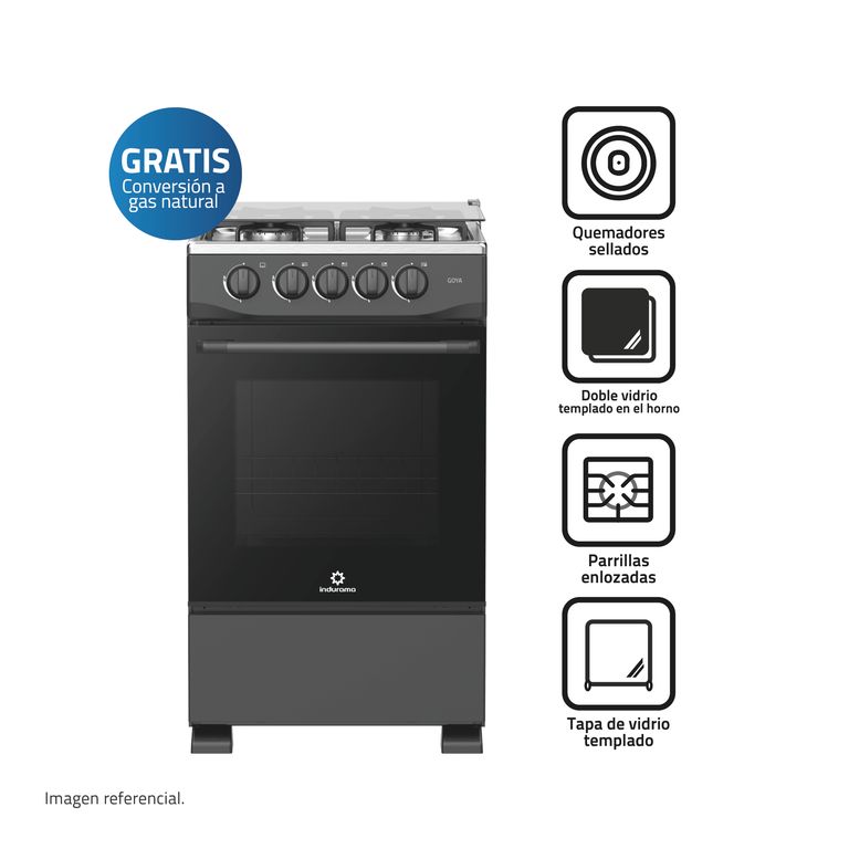 Cocina A Gas 50cm N Goya
