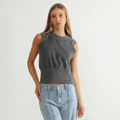 SYBILLA - Chompa Sin Mangas Mujer