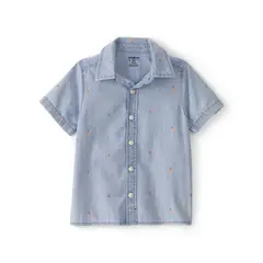 OSHKOSH - Camisa Niño Manga Corta Algodón