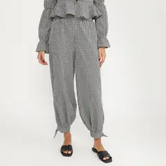 SYBILLA - Pantalón Tapered Medio Mujer