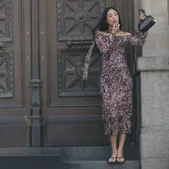 SYBILLA - Vestido Largo Mujer