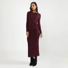 BASEMENT - Vestido Midi Mujer