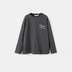 MANGO KIDS - Polo Niño Manga Larga Algodón