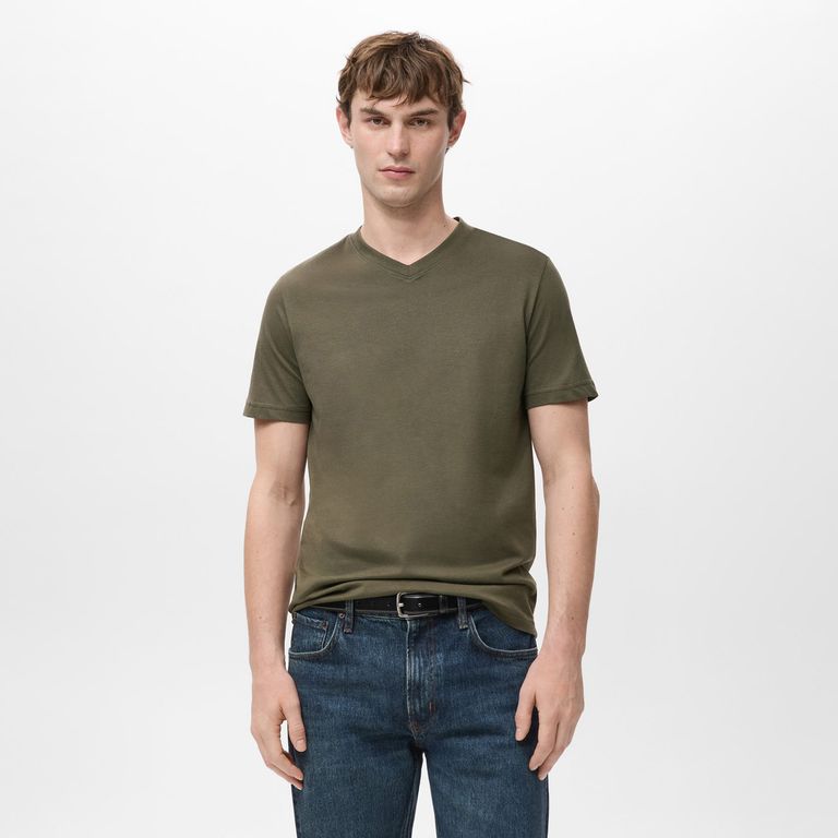 Polo 100% Algodón Slim fit Manga Corta Hombre