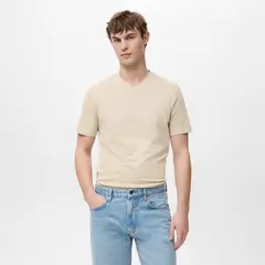 MANGO - Polo 100% Algodón Slim fit Manga Corta Hombre