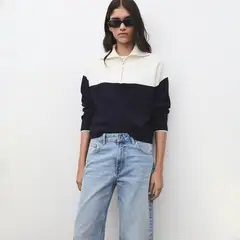 MANGO - Chompa Manga Larga Mujer