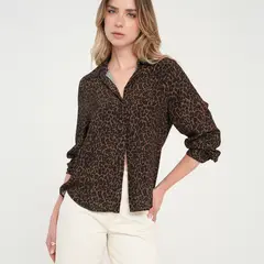 NAF NAF - Blusa Manga Larga Mujer