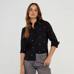 NAF NAF - Blusa Manga Larga Mujer