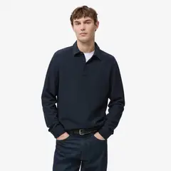 MANGO - Polo Slim fit Manga Larga Hombre