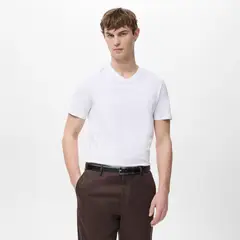 MANGO - Polo 100% Algodón Slim fit Manga Corta Hombre