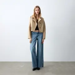 MANGO TEEN - Trench Corto Mujer