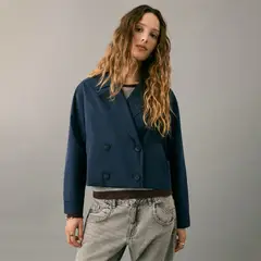 MANGO TEEN - Trench Corto Mujer