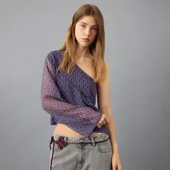 MANGO TEEN - Polo Asimétrico Mujer