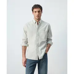 MANGO - Camisa 100%Algodón Regular fit Hombre
