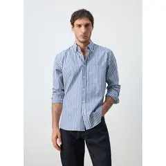MANGO - Camisa 100%Algodón Regular fit Hombre